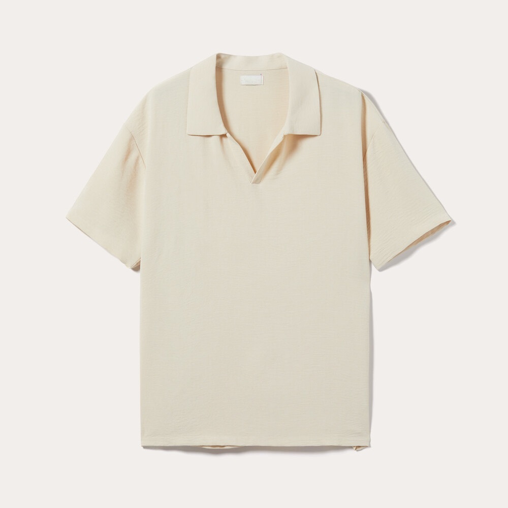 COS knit Pique Crème Polo
